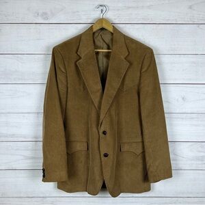 Circle S Dallas Texas Western Corduroy Blazer 44R